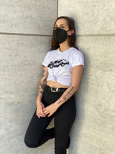 Load image into Gallery viewer, Caitlin is 4'11" and wearing a size small female