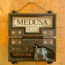 Load image into Gallery viewer, Mother Medusa Chainsaw Necklace With Case